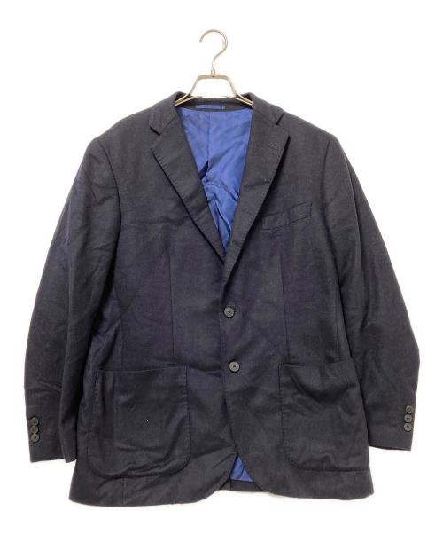 Kamakura Shirts（カマクラシャツ）Kamakura Shirts (カマクラシャツ) カシミヤテーラードジャケット ネイビー サイズ:下記参照の古着・服飾アイテム