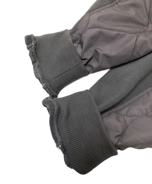 Schott（ショット）Schott (ショット) バック刺繍キルティングパーカー グレー サイズ:XLの古着・服飾アイテム