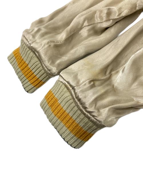 AVIREX（アヴィレックス）AVIREX (アヴィレックス) リバーシブルスカジャン ブラック×イエロー サイズ:Lの古着・服飾アイテム