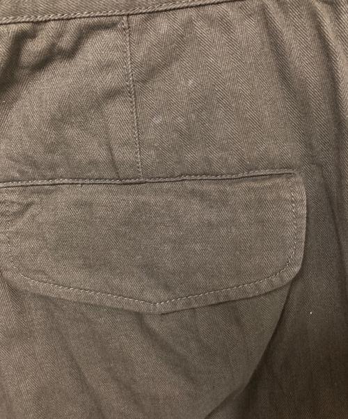 HOUSTON（ヒューストン）HOUSTON (ヒューストン) FRENCH ARMY M-47 フィールド カーゴパンツ オリーブ サイズ:35の古着・服飾アイテム