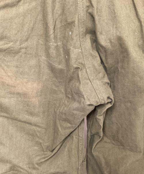 HOUSTON（ヒューストン）HOUSTON (ヒューストン) FRENCH ARMY M-47 フィールド カーゴパンツ オリーブ サイズ:35の古着・服飾アイテム