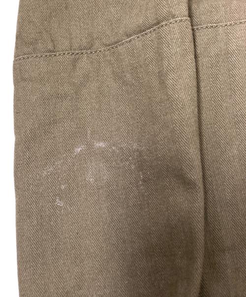 HOUSTON（ヒューストン）HOUSTON (ヒューストン) FRENCH ARMY M-47 フィールド カーゴパンツ オリーブ サイズ:35の古着・服飾アイテム