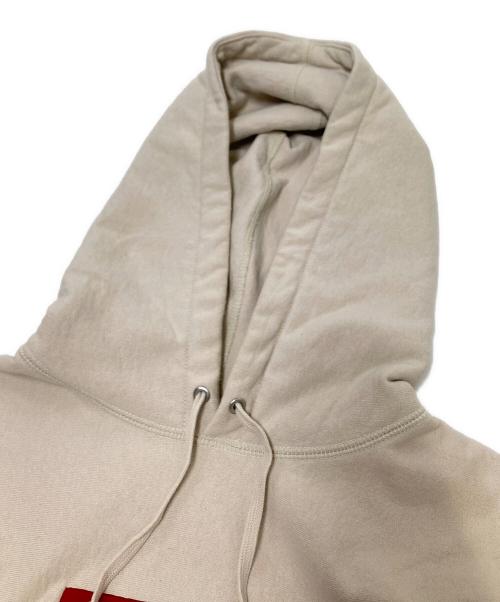 SUPREME（シュプリーム）SUPREME (シュプリーム) Box Logo Hooded Sweatshirt/ボックスロゴフーディスウェットシャツ ベージュ サイズ:Sの古着・服飾アイテム