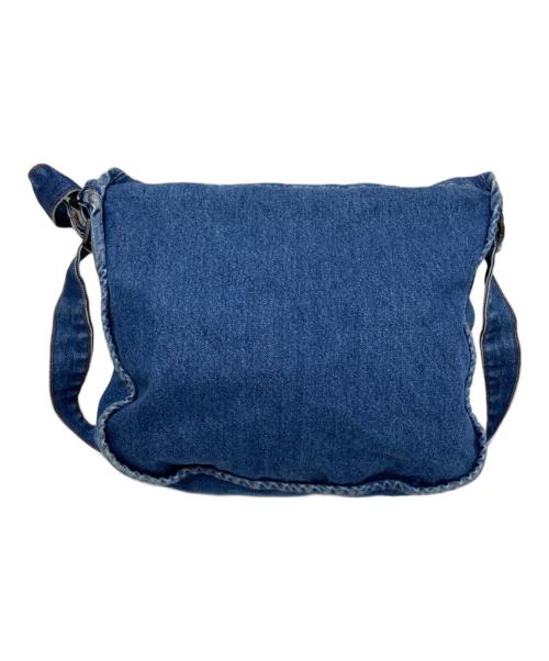 HUNTING WORLD（ハンティングワールド）HUNTING WORLD (ハンティングワールド) デニムメッセンジャーバッグ インディゴ サイズ:下記参照の古着・服飾アイテム