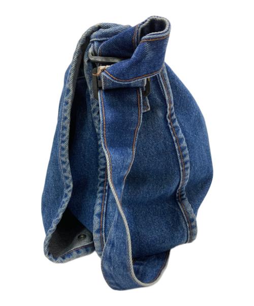 HUNTING WORLD（ハンティングワールド）HUNTING WORLD (ハンティングワールド) デニムメッセンジャーバッグ インディゴ サイズ:下記参照の古着・服飾アイテム