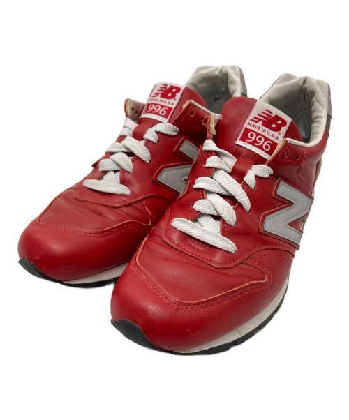 NEW BALANCE（ニューバランス）NEW BALANCE (ニューバランス) スニーカー レッド サイズ:27.5cmの古着・服飾アイテム