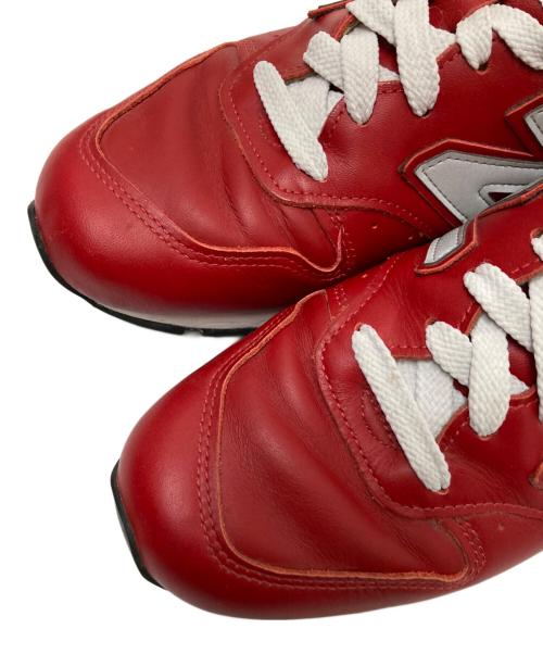 NEW BALANCE（ニューバランス）NEW BALANCE (ニューバランス) スニーカー レッド サイズ:27.5cmの古着・服飾アイテム