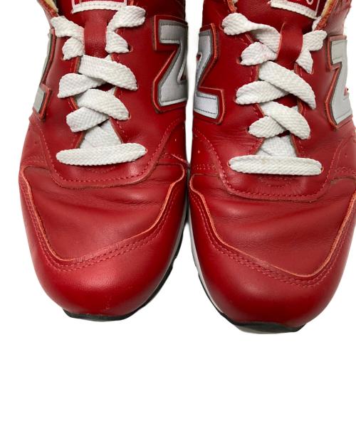 NEW BALANCE（ニューバランス）NEW BALANCE (ニューバランス) スニーカー レッド サイズ:27.5cmの古着・服飾アイテム
