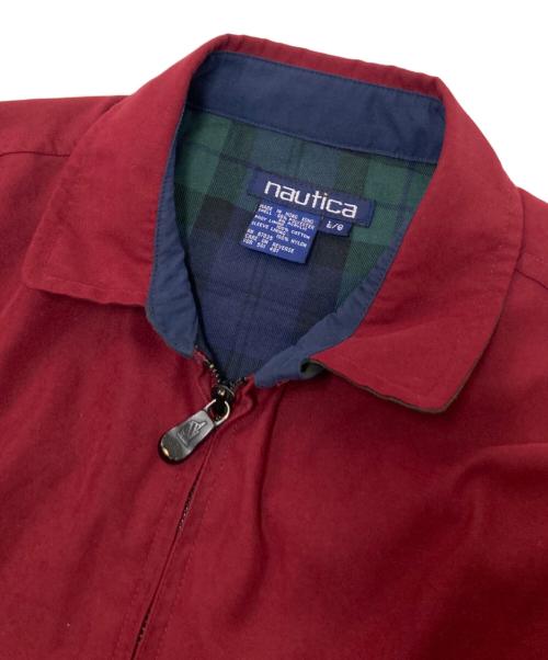 NAUTICA（ノーティカ）NAUTICA (ノーティカ) スイングトップ レッド サイズ:Lの古着・服飾アイテム