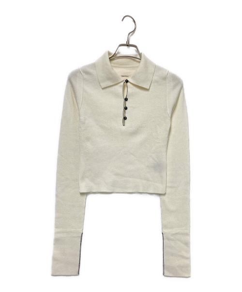 TODAYFUL（トゥデイフル）TODAYFUL (トゥデイフル) Highgauge Skipper Knit ホワイト サイズ:FREEの古着・服飾アイテム