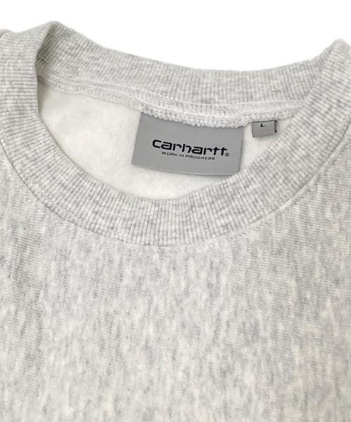 CarHartt（カーハート）CarHartt (カーハート) 裏起毛スウェット グレー サイズ:Lの古着・服飾アイテム
