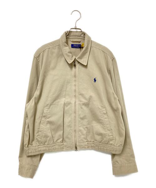 POLO RALPH LAUREN（ポロ・ラルフローレン）POLO RALPH LAUREN (ポロ・ラルフローレン) スイングトップ ベージュ サイズ:XLの古着・服飾アイテム