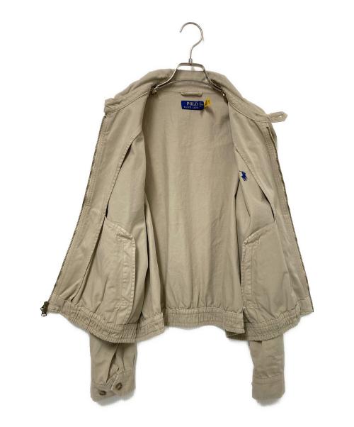 POLO RALPH LAUREN（ポロ・ラルフローレン）POLO RALPH LAUREN (ポロ・ラルフローレン) スイングトップ ベージュ サイズ:XLの古着・服飾アイテム