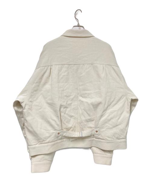 miffew（ミフュー）miffew (ミフュー) DENIM DOWN JACKET ベージュ サイズ:34の古着・服飾アイテム