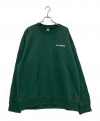Sporty & Richスポーティーアンドリッチ）の古着「裏起毛スウェット」｜グリーン