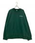 Sporty & Rich（スポーティーアンドリッチ）の古着「裏起毛スウェット」｜グリーン