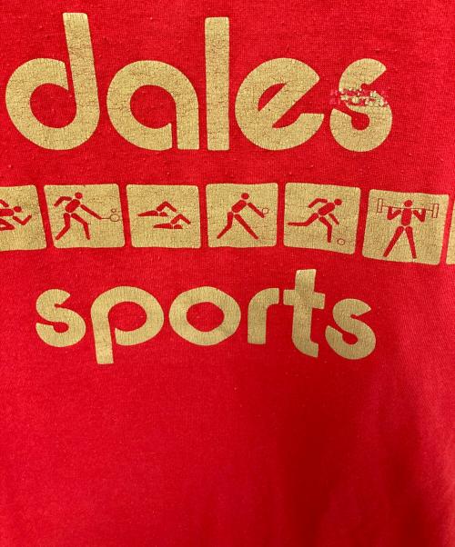 RUSSELL ATHLETIC（ラッセルアスレチック）RUSSELL ATHLETIC (ラッセルアスレチック) 90s リンガーTシャツ ベージュ×レッド サイズ:Mの古着・服飾アイテム