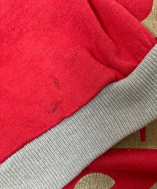 RUSSELL ATHLETIC（ラッセルアスレチック）RUSSELL ATHLETIC (ラッセルアスレチック) 90s リンガーTシャツ ベージュ×レッド サイズ:Mの古着・服飾アイテム