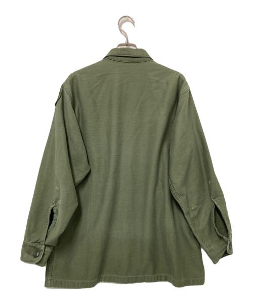 US ARMY（ユーエスアーミー）US ARMY (ユーエスアーミー) ユーティリティーシャツ グリーン サイズ:15 1/2の古着・服飾アイテム