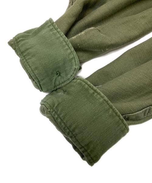 US ARMY（ユーエスアーミー）US ARMY (ユーエスアーミー) ユーティリティーシャツ グリーン サイズ:15 1/2の古着・服飾アイテム