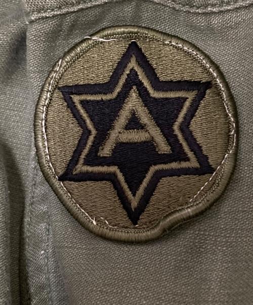 US ARMY（ユーエスアーミー）US ARMY (ユーエスアーミー) ユーティリティーシャツ グリーン サイズ:15 1/2の古着・服飾アイテム