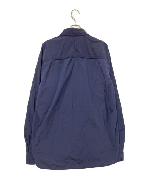 THE NORTH FACE（ザ ノース フェイス）THE NORTH FACE (ザ ノース フェイス) ロングスリーブクラッドシャツ ネイビー サイズ:XLの古着・服飾アイテム