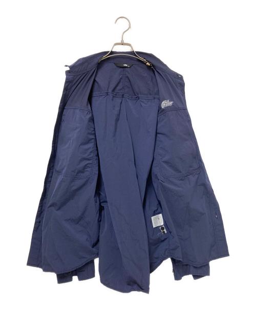 THE NORTH FACE（ザ ノース フェイス）THE NORTH FACE (ザ ノース フェイス) ロングスリーブクラッドシャツ ネイビー サイズ:XLの古着・服飾アイテム