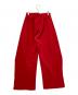 moussy (マウジー) CURVE LINE SWEAT PANTS レッド サイズ:1 未使用品：6000円