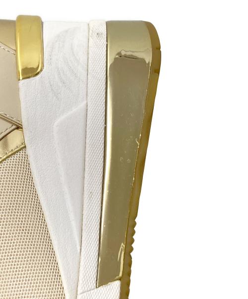 MICHAEL KORS（マイケル・コース）MICHAEL KORS (マイケル・コース) ハイカットスニーカー ベージュ サイズ:6.5Mの古着・服飾アイテム