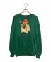 POLO RALPH LAUREN（ポロ・ラルフローレン）の古着「裏起毛ベアスウェット」｜グリーン