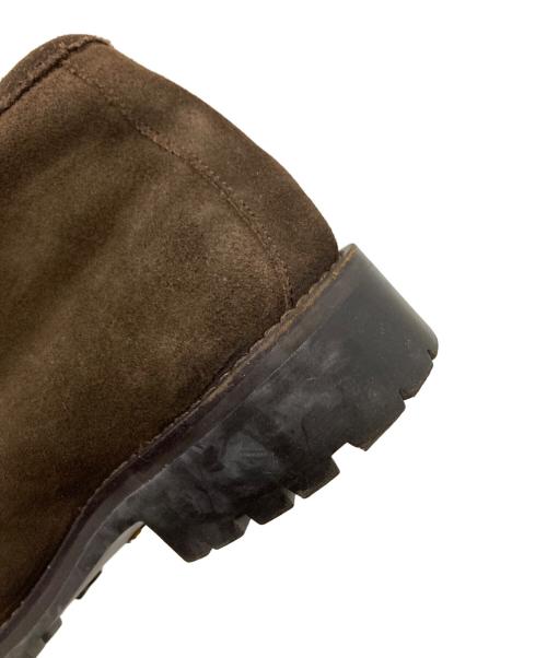 GUCCI（グッチ）GUCCI (グッチ) スウェードホースビットローファー ブラウン サイズ:39Eの古着・服飾アイテム