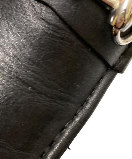 GUCCI（グッチ）GUCCI (グッチ) ホースビットローファー ブラック サイズ:39Eの古着・服飾アイテム