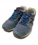 NEW BALANCEニューバランス）の古着「ローカットスニーカー」｜ブルー