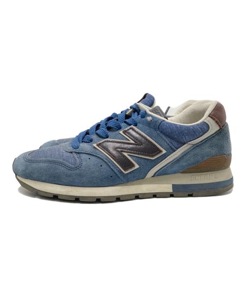 NEW BALANCE（ニューバランス）NEW BALANCE (ニューバランス) ローカットスニーカー ブルー サイズ:24.5cmの古着・服飾アイテム