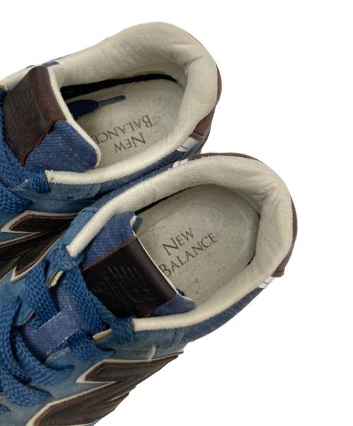 NEW BALANCE（ニューバランス）NEW BALANCE (ニューバランス) ローカットスニーカー ブルー サイズ:24.5cmの古着・服飾アイテム