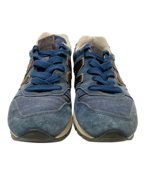 NEW BALANCE（ニューバランス）NEW BALANCE (ニューバランス) ローカットスニーカー ブルー サイズ:24.5cmの古着・服飾アイテム