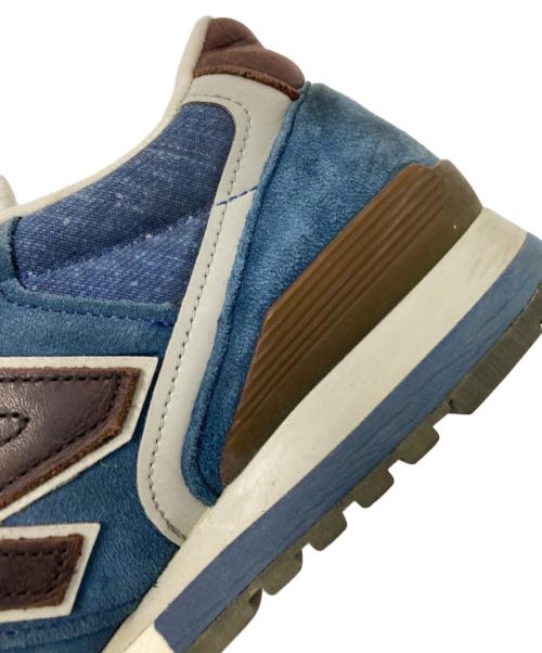 NEW BALANCE（ニューバランス）NEW BALANCE (ニューバランス) ローカットスニーカー ブルー サイズ:24.5cmの古着・服飾アイテム