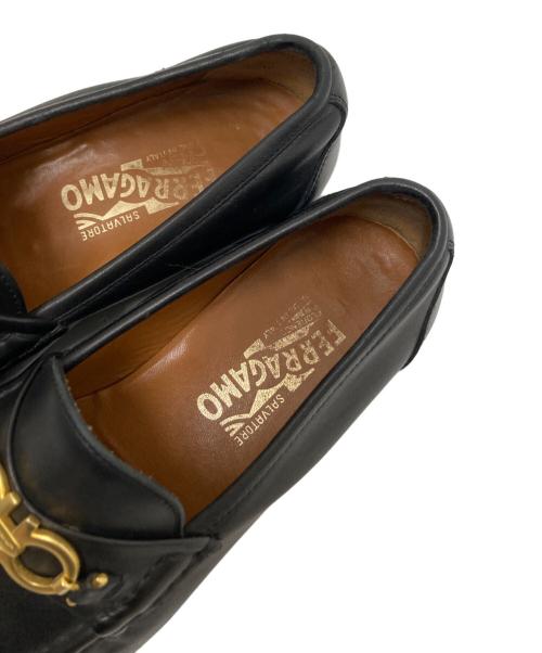 Salvatore Ferragamo（サルヴァトーレ フェラガモ）Salvatore Ferragamo (サルヴァトーレ フェラガモ) ガンチーニビットローファー ブラック サイズ:6 EEの古着・服飾アイテム