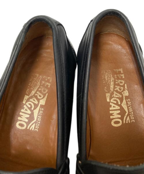 Salvatore Ferragamo（サルヴァトーレ フェラガモ）Salvatore Ferragamo (サルヴァトーレ フェラガモ) ガンチーニビットローファー ブラック サイズ:6 EEの古着・服飾アイテム