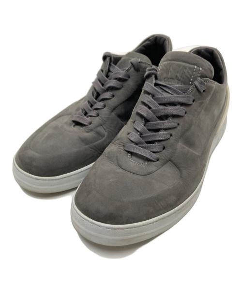 dunhill（ダンヒル）dunhill (ダンヒル) ローカットスニーカー グレー×ホワイト サイズ:39の古着・服飾アイテム