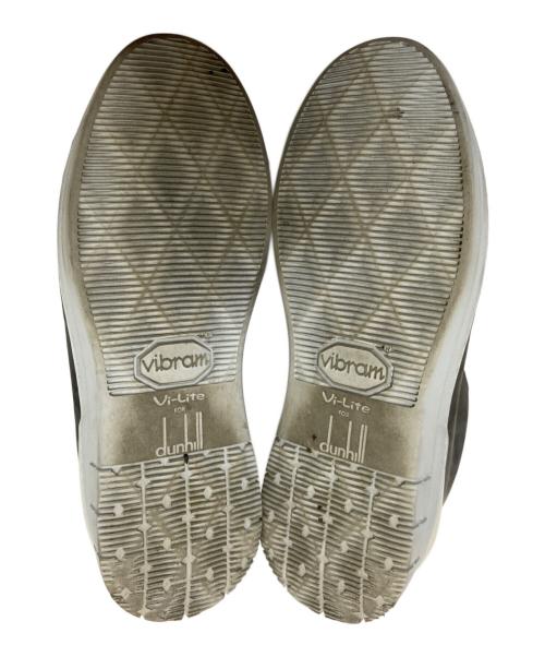 dunhill（ダンヒル）dunhill (ダンヒル) ローカットスニーカー グレー×ホワイト サイズ:39の古着・服飾アイテム