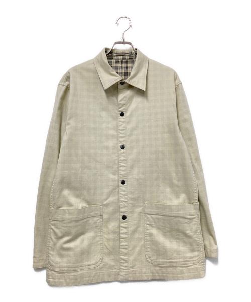 CHAPS（チャップス）CHAPS (チャップス) リバーシブルジャケット ベージュ×ブラック サイズ:Lの古着・服飾アイテム