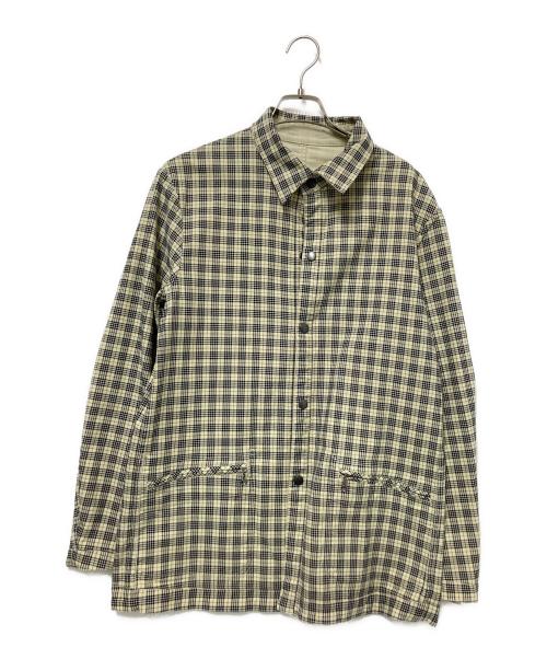 CHAPS（チャップス）CHAPS (チャップス) リバーシブルジャケット ベージュ×ブラック サイズ:Lの古着・服飾アイテム