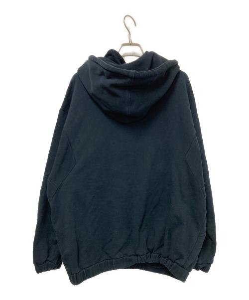 STARTER BLACK LABEL（スターターブラックレーベル）STARTER BLACK LABEL (スターターブラックレーベル) X-GIRL (エックスガール) ハーフジップパーカー ブラック サイズ:1の古着・服飾アイテム