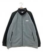 X-GIRLエックスガール）の古着「RAGLAN FLEECE JACKET」｜ブラック×グレー