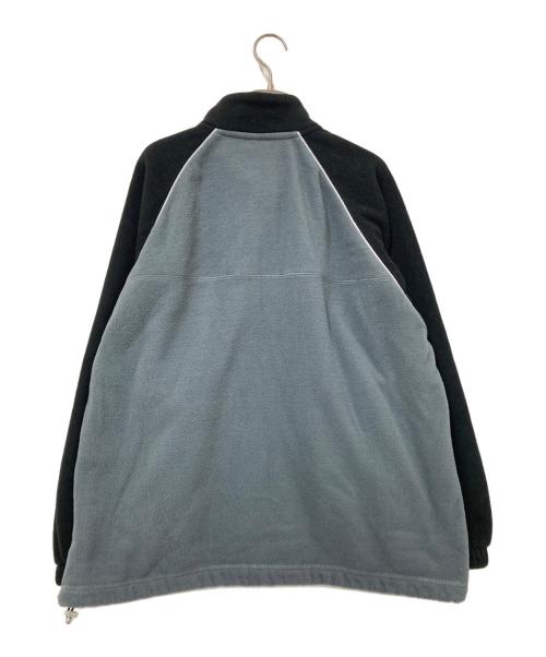 X-GIRL（エックスガール）X-GIRL (エックスガール) RAGLAN FLEECE JACKET ブラック×グレー サイズ:Mの古着・服飾アイテム
