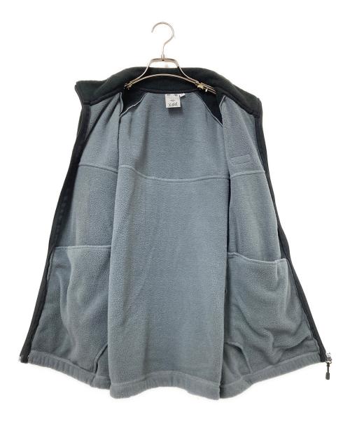X-GIRL（エックスガール）X-GIRL (エックスガール) RAGLAN FLEECE JACKET ブラック×グレー サイズ:Mの古着・服飾アイテム