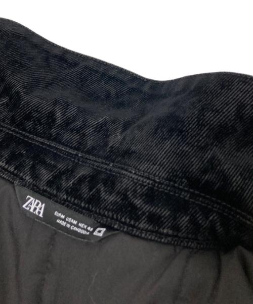 ZARA（ザラ）ZARA (ザラ) ジップアップジャケット ブラック サイズ:US:Mの古着・服飾アイテム