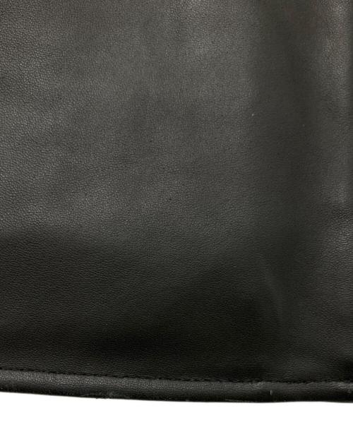 Schott（ショット）Schott (ショット) ガレージレザージャケット ブラック サイズ:Ｌの古着・服飾アイテム