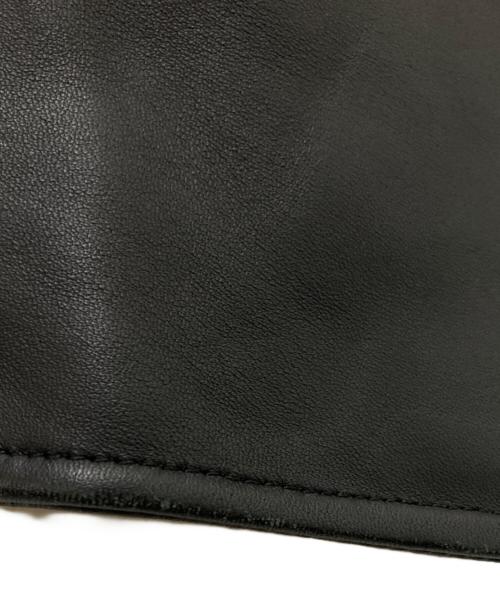 Schott（ショット）Schott (ショット) ガレージレザージャケット ブラック サイズ:Ｌの古着・服飾アイテム